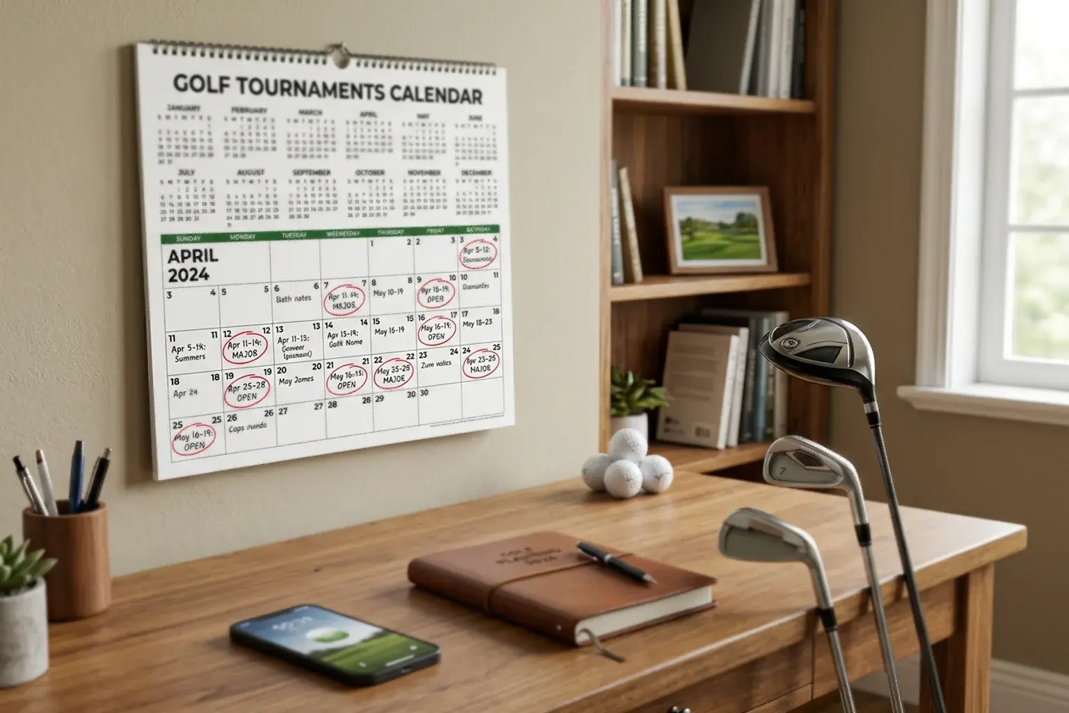 Calendario de Golf Para Apostadores: Cuándo y Dónde Apostar